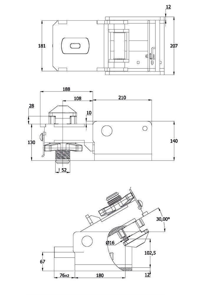Ctl-52-Fd Konteyner Kilitleri